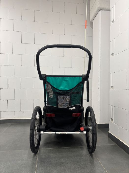 Thule Chariot Lite 1 + dodatkowy mocowanie do roweru