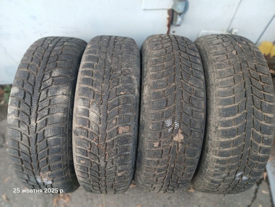 Шини диски резина зимня 185/65 R15 диски 4 на 100 з опеля комплектом