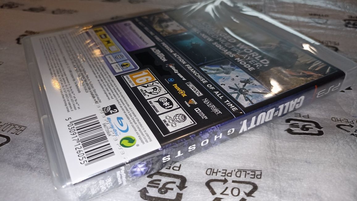 Call Of Duty Ghosts PS3 nowa zafoliowana fabrycznie sklep