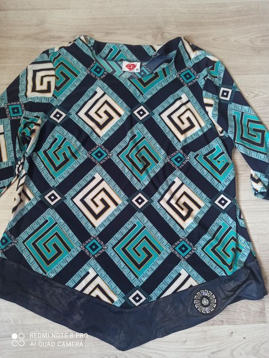 Bluzka 48 rękaw 3/4