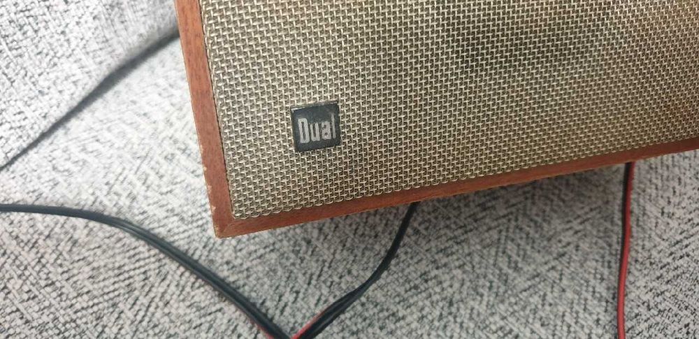 Adapter DUAL - z radiem i wzmacniaczem - gramofon - retro - oryginalny