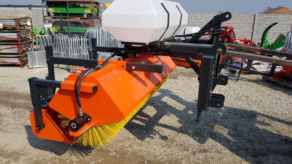 Zamiatarka 2,4m Metal Technik zaczep 3w1 tuz-euro ramka-widły DOSTAWA