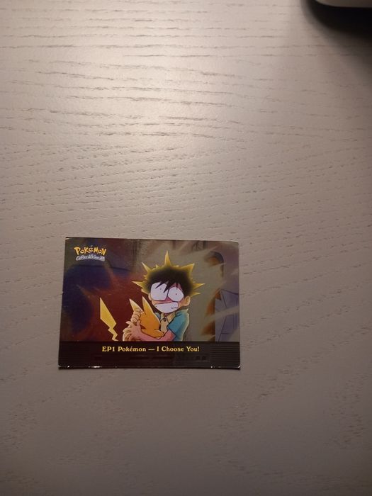 Carta Rara Pokemon Topps 1999/2000 Tv series ep1 
Esta carta é SUPER