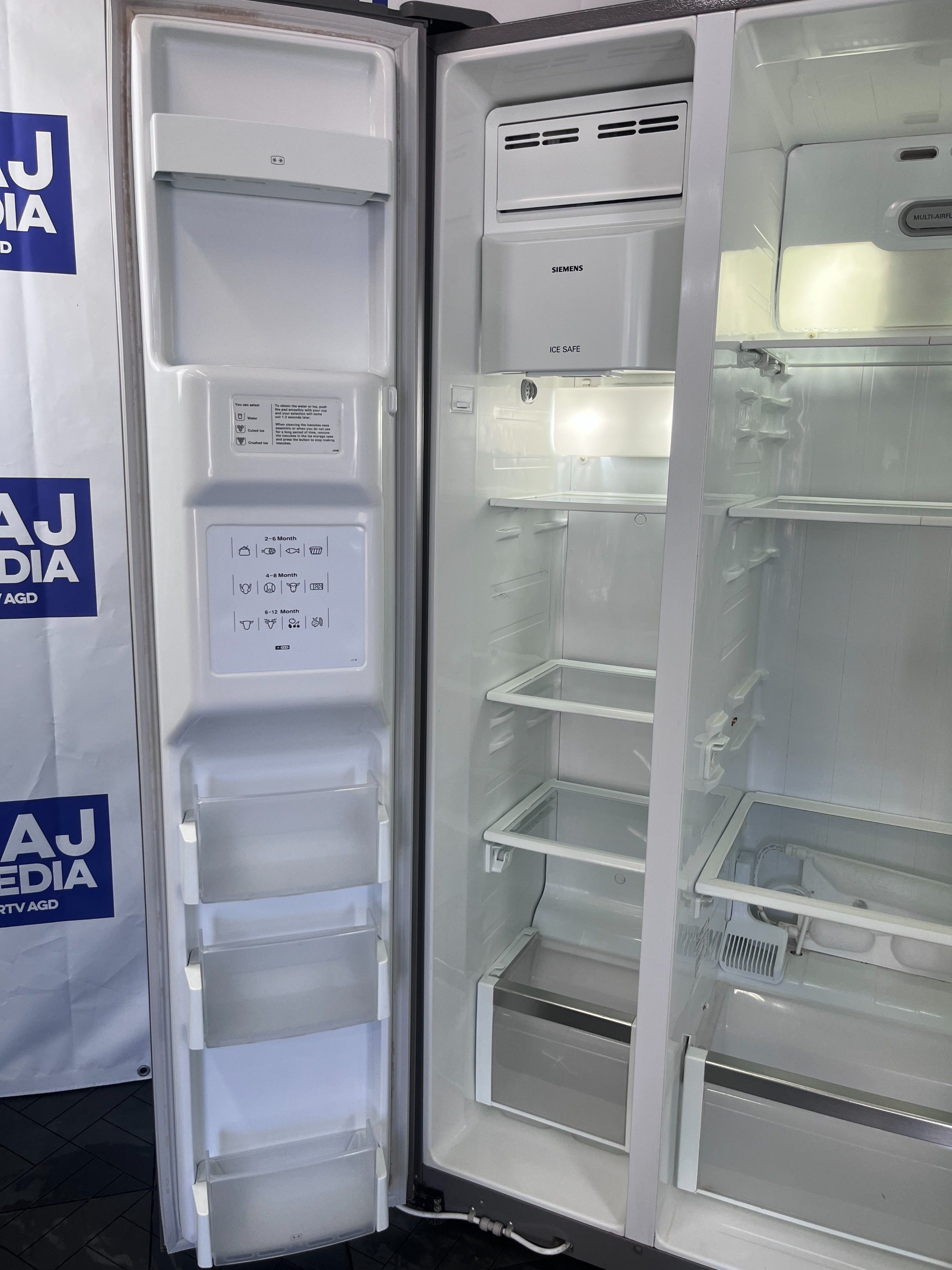 Lodówka Siemens No Frost 180Cm  / Klas A  /Dostawa/6Mscgwarancja