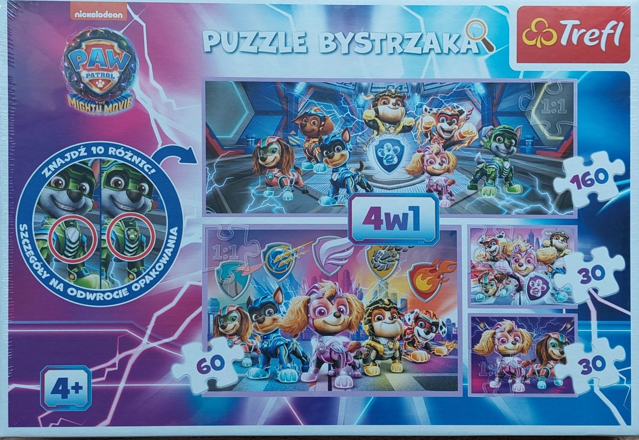 Puzzle Psi Patrol- cena za 1 szt 35 -zl