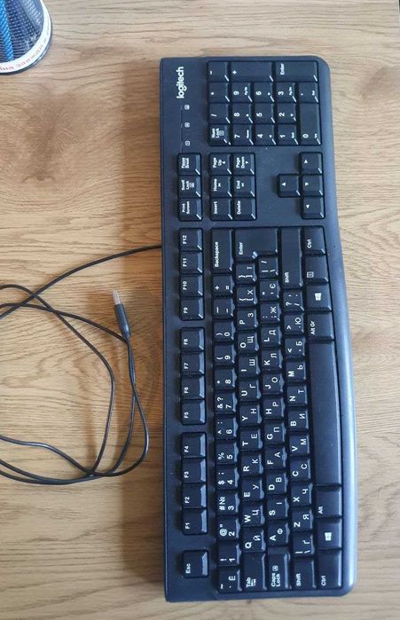 Клавіатура Logitech K120 for Business (дротова, USB)