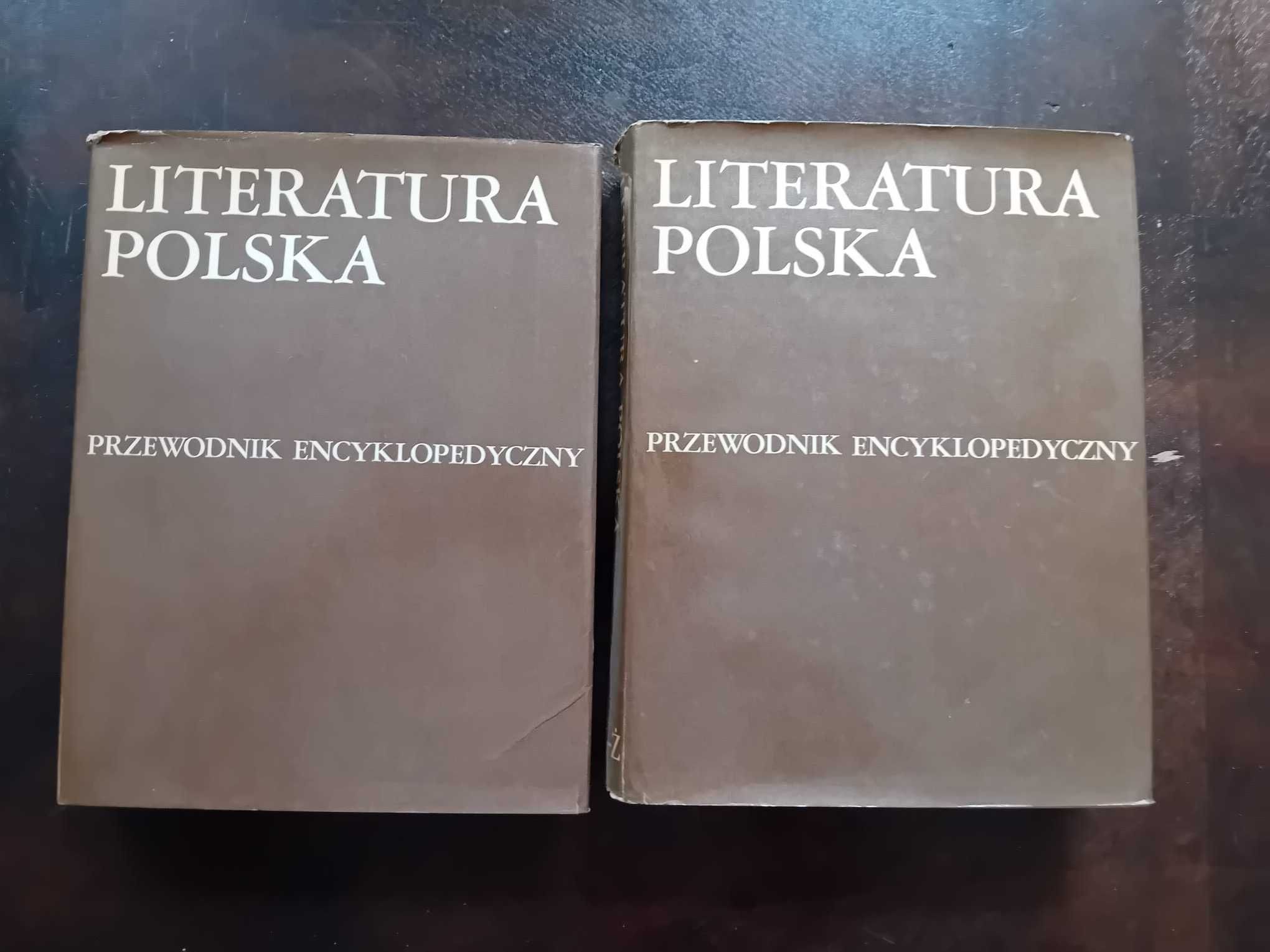 Literatura polska - przewodnik encyklopedyczny, 1 - 2 tom.