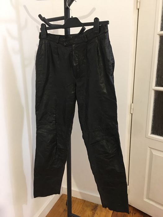 Spodnie Skurzane naturalna skora