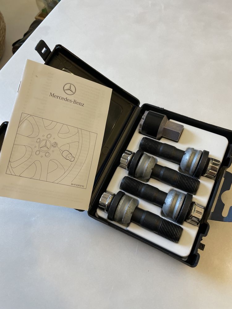 pernos porcas parafusos segurança novos originais Mercedes GLE