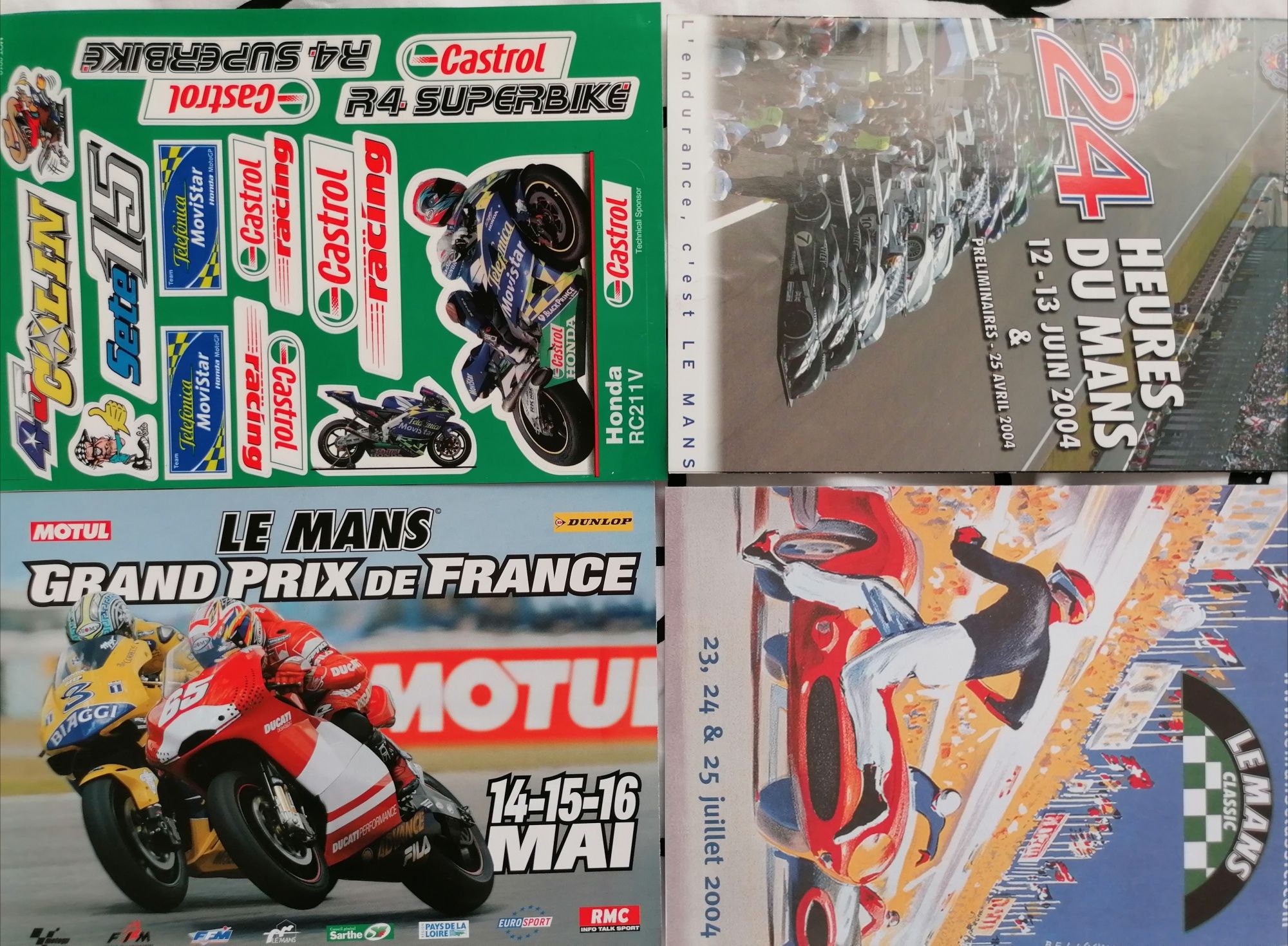 Programa Moto GP Le Mans 2004