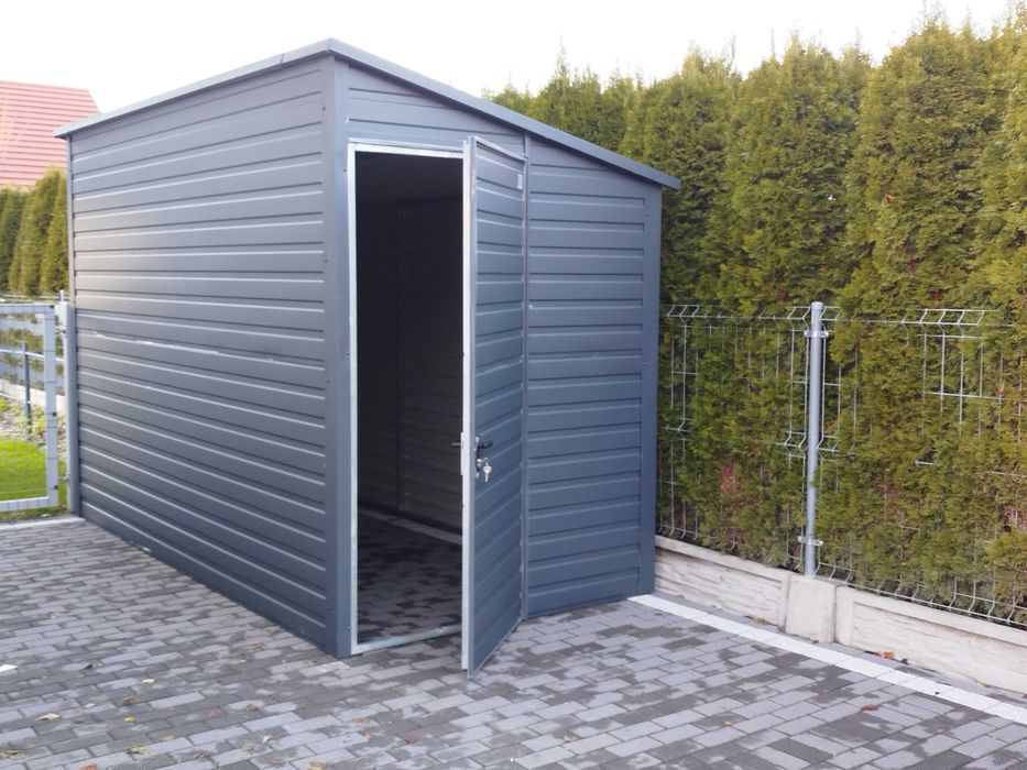 GARAŻ BLASZANY |Domek Ogrodowy| SCHOWEK |Magazyn| Wiata – Maj-Blach