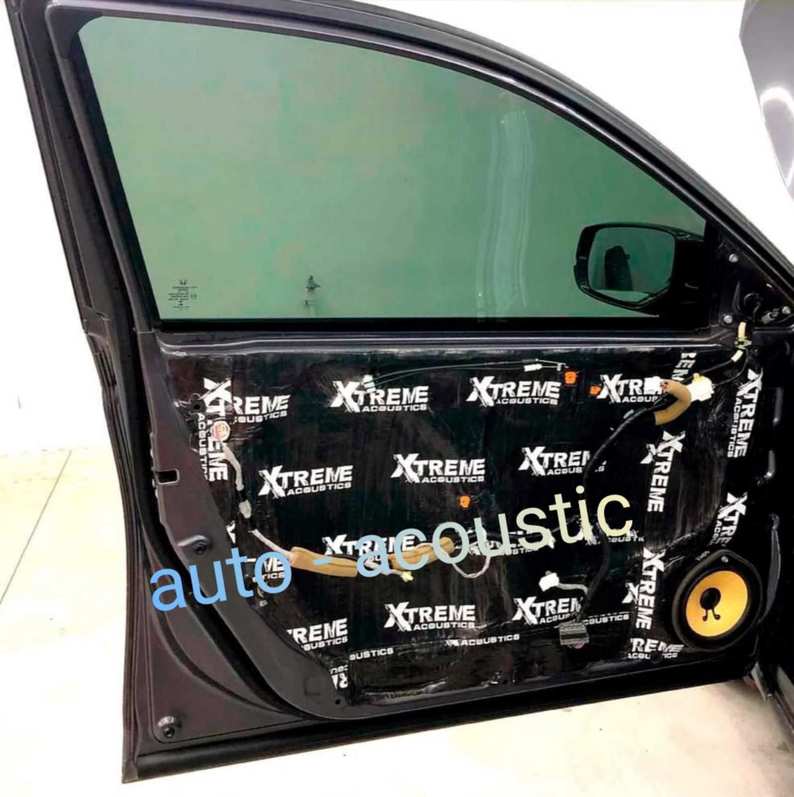 Виброизоляция Acoustics Xtreme толщиной 2-3-4мм.