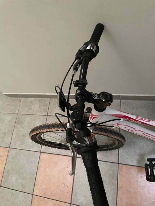 Rower KROSS 24 Lea Replica ONE SIZE MTB T TZ-50 Biało-Różowy