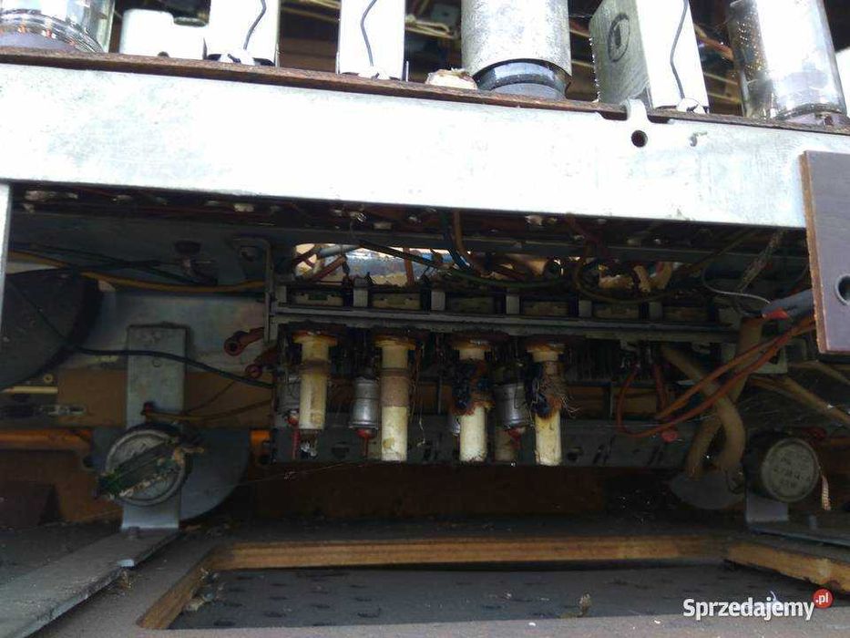 Radio lampowe Rapsodia antyk lata 60 świetny stan wizualny, do naprawy