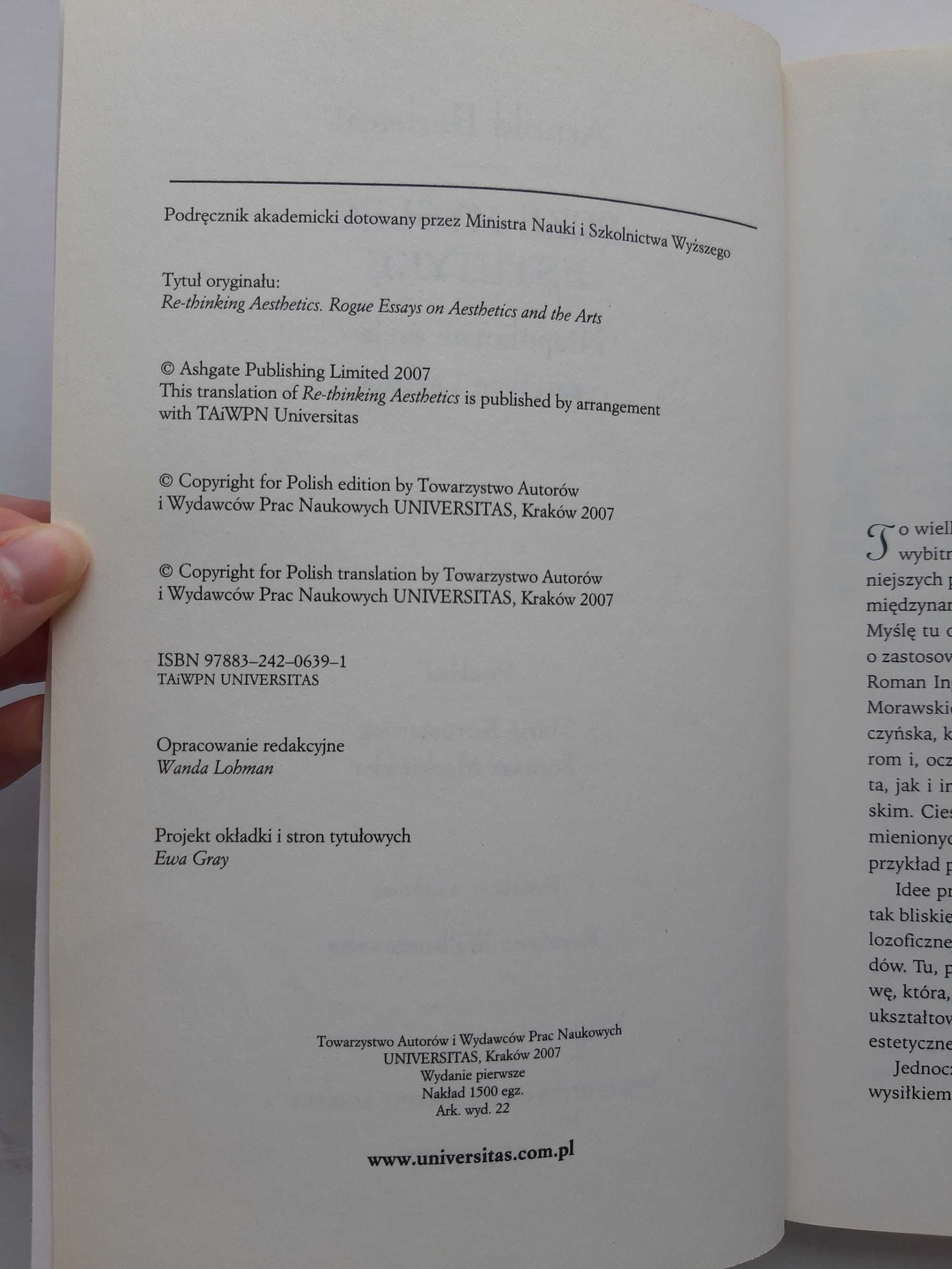 Prze-myśleć estetykę - Arnold Berleant