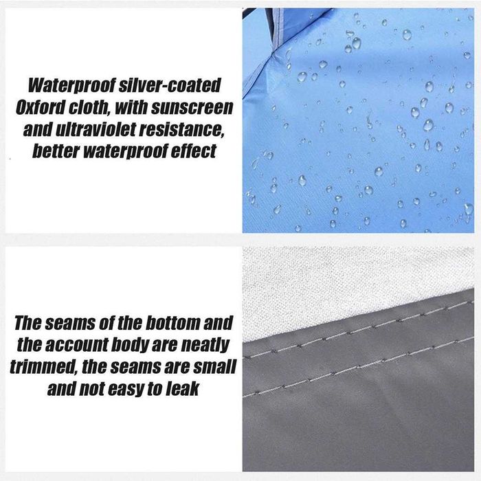 Палатка автоматическая 4-х местная  210/200/135 см Водонепроницаемая