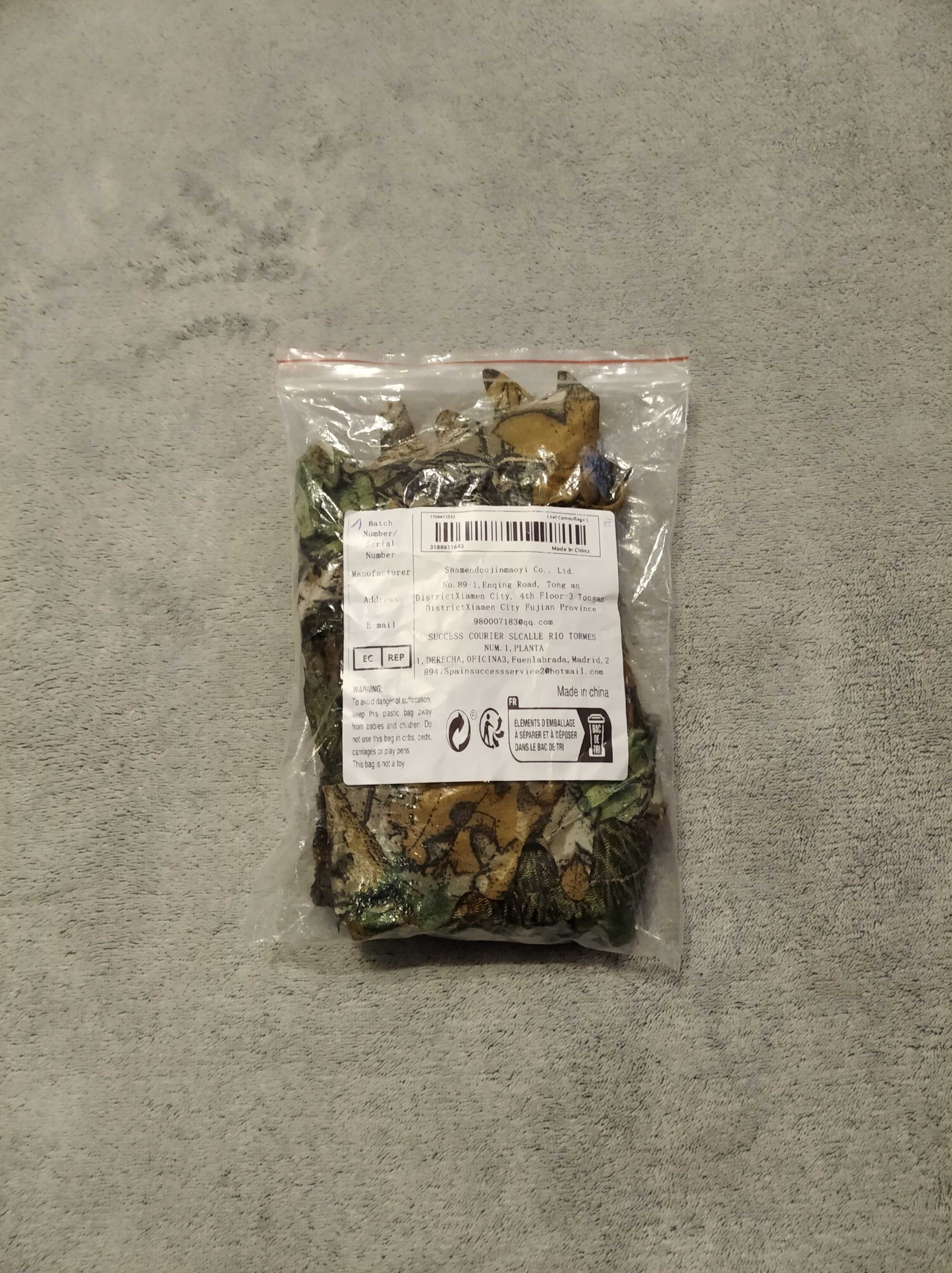 Kominiarka kamuflaż leśny 3D realtree rozmiar uniwersalny wzór 1