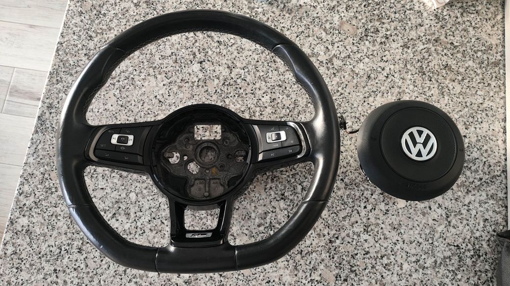 Volante golf vii 7 GTI GTD  R com airbag