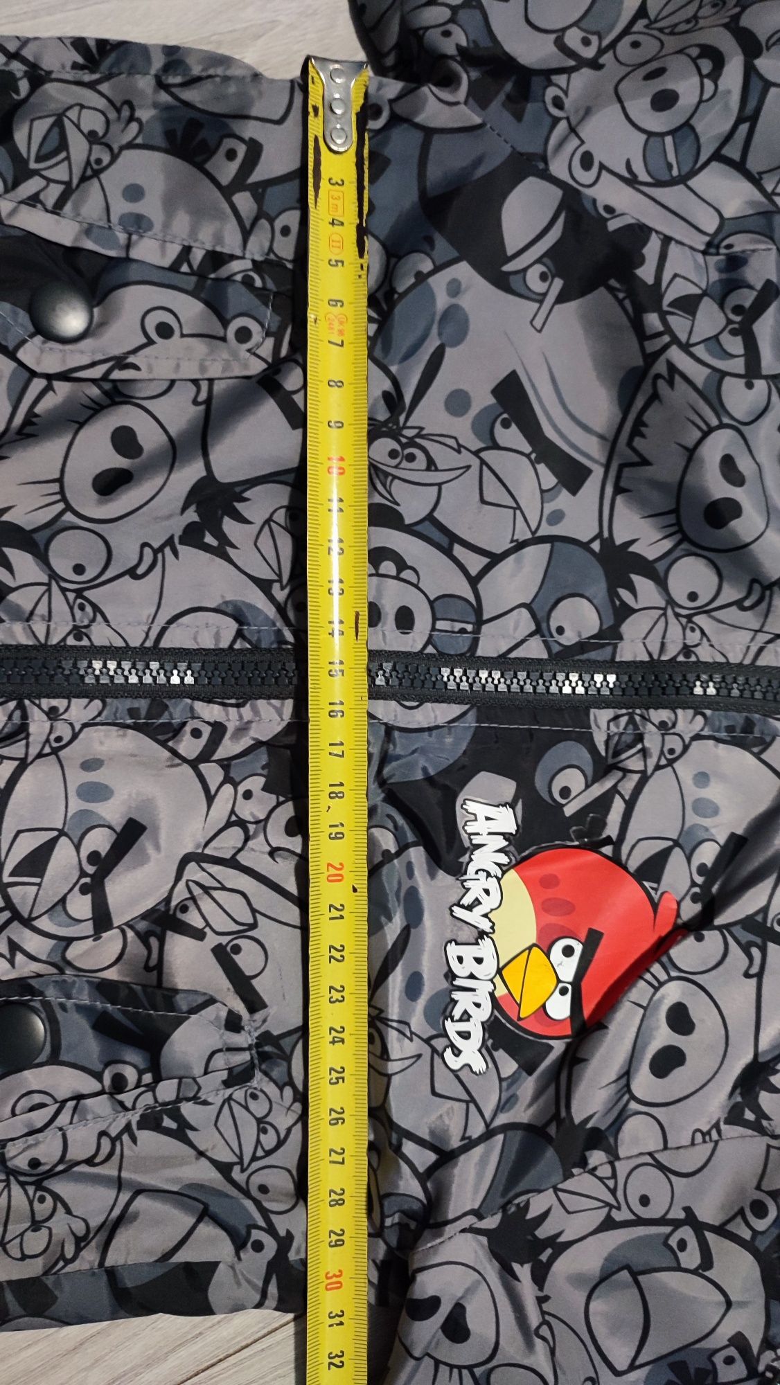 Ortalionowa kurteczka na podszewce Angry Birds r. 1 1/2-2 lata H&M