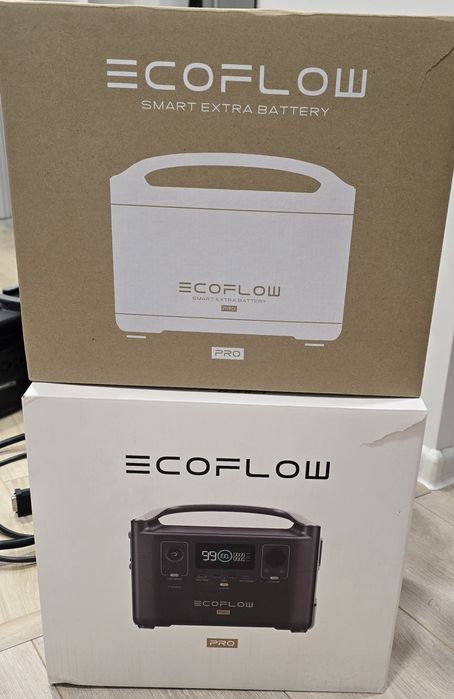 Зарядна станція EcoFlow River Pro Америка 720Wh+extra battery