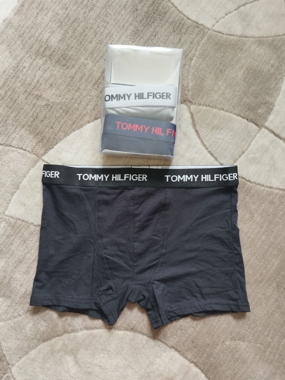 Труси боксери 3 шт.Tommy Hilfiger оригінал р.XL