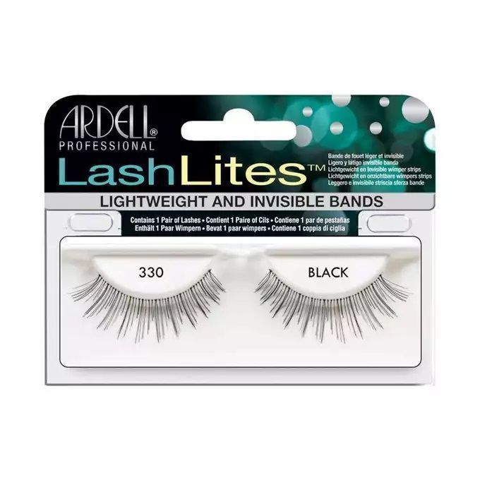 Ardell Lash Lites Para Sztucznych Rzęs Na Pasku 330 Black (P1)