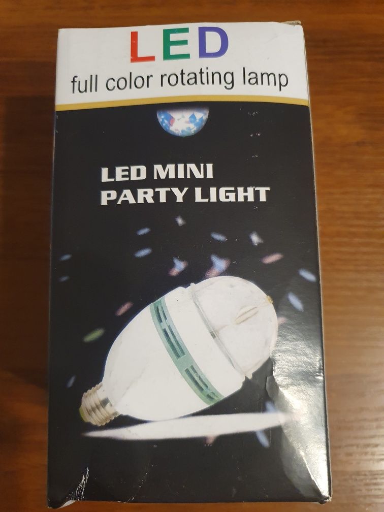 Lampa LED obrotowa migająca