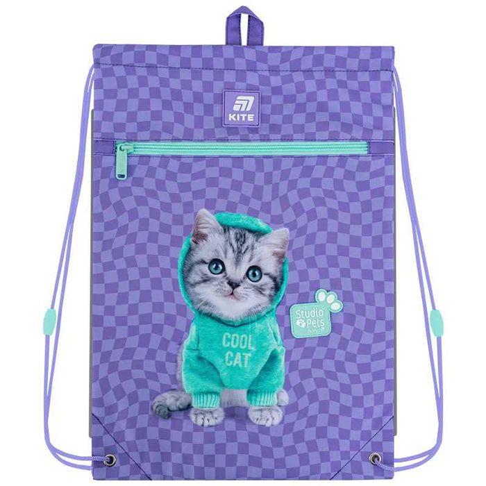 Рюкзак шкільний каркасний Kite Education Studio Pets SP25-555S-2