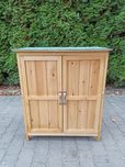 Box ogrodowy drewniany