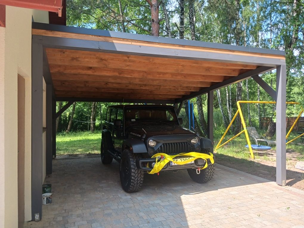 Carport, wiata samochodowa, zadaszenie