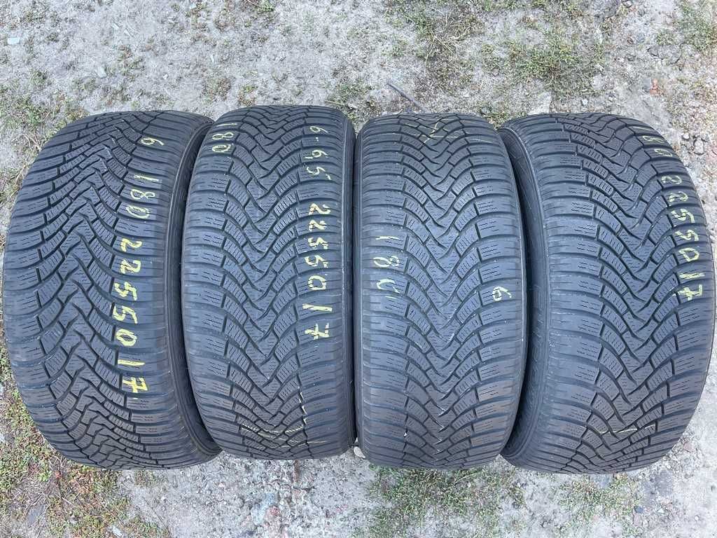 225/50r17 98V Falken Eurowinter HS01 шини бу зима 4 штуки