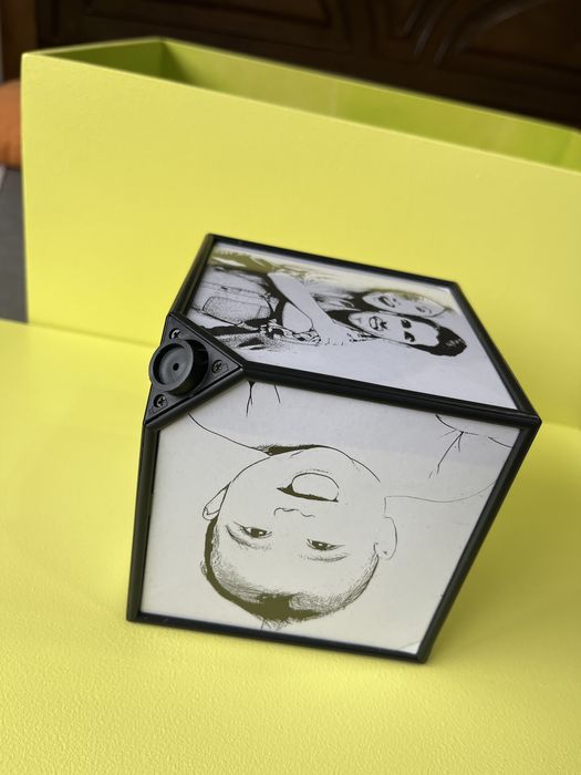 Cubo giratorio para fotos