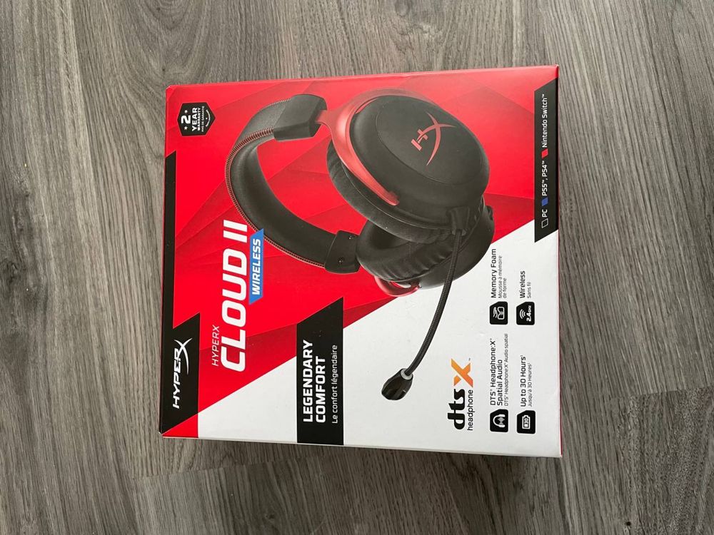 HyperX Cloud II Wireless – Нові Ігрові Навушники