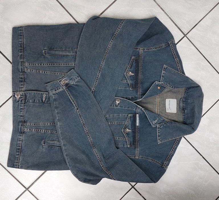 Kurtka jeansowa baggy opium affliction alternative aesthetic edgy y2k