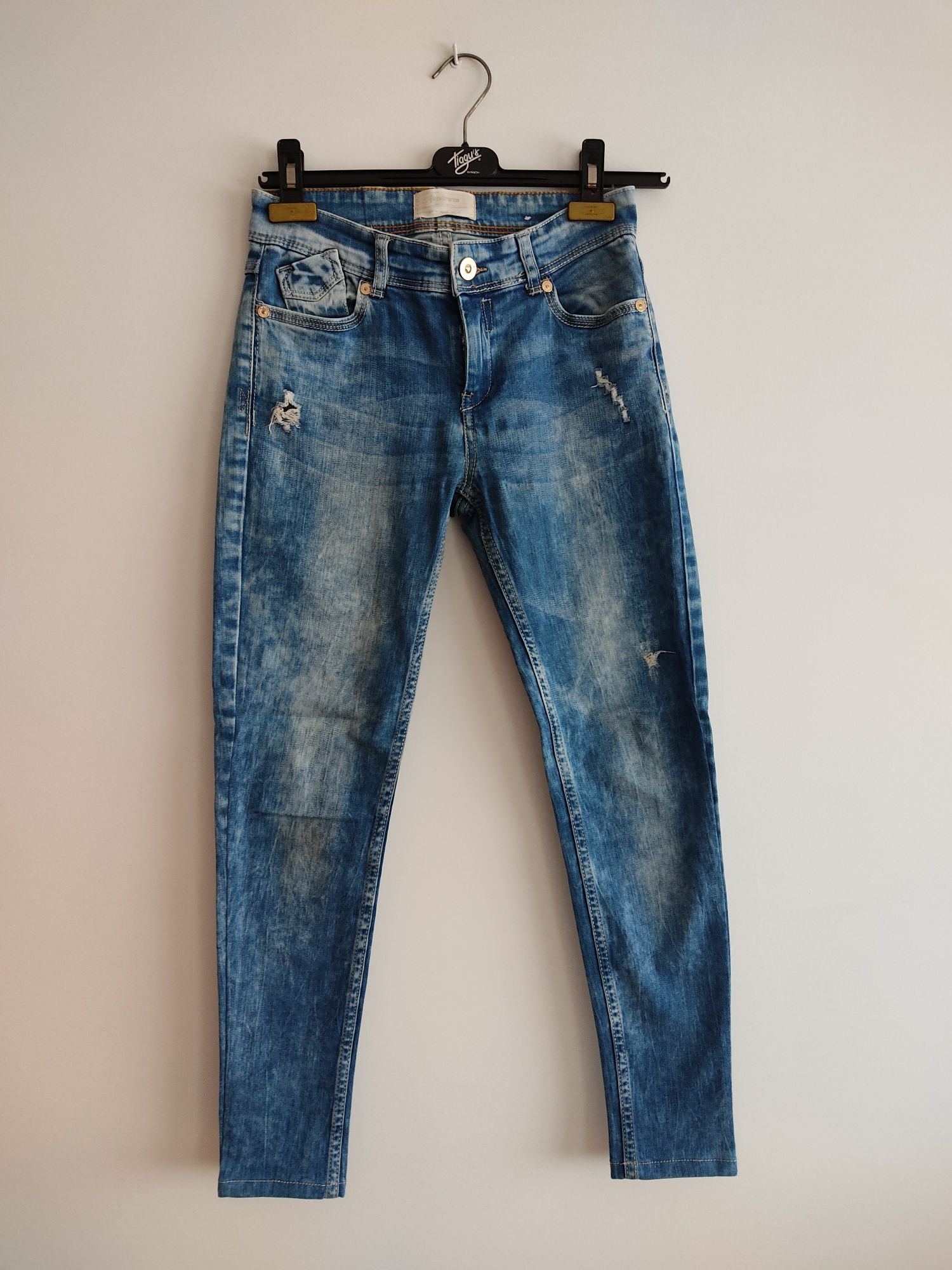 Calças de Ganga Stradivarius (Jeans Tamanho 36)