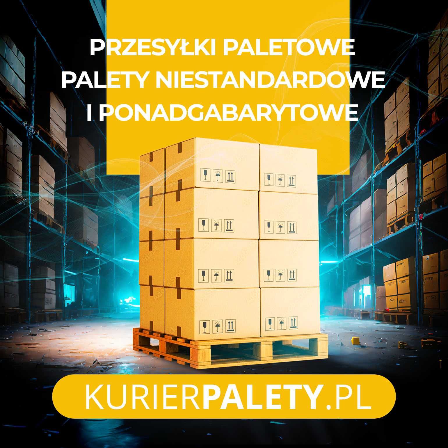 PROMOCJA!!! Transport palety Euro, pół palety, palety przemysłowe