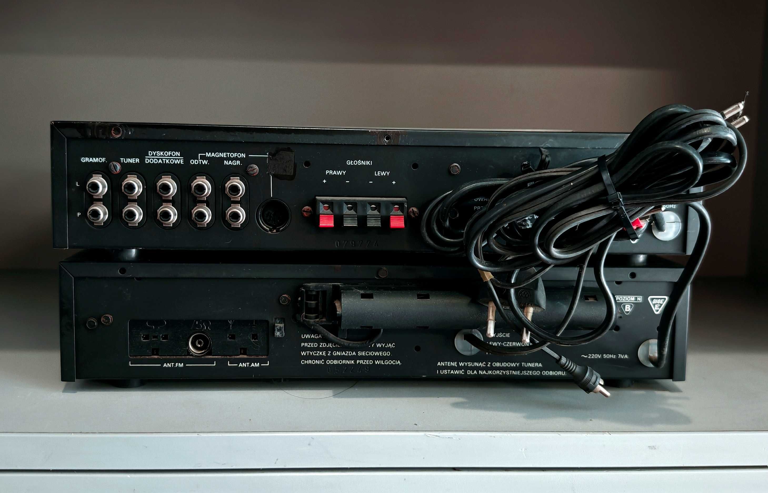 Wzmacniacz HiFi Unitra Diora WS 354 z korektorem Graf +Tuner AS 254 !!
