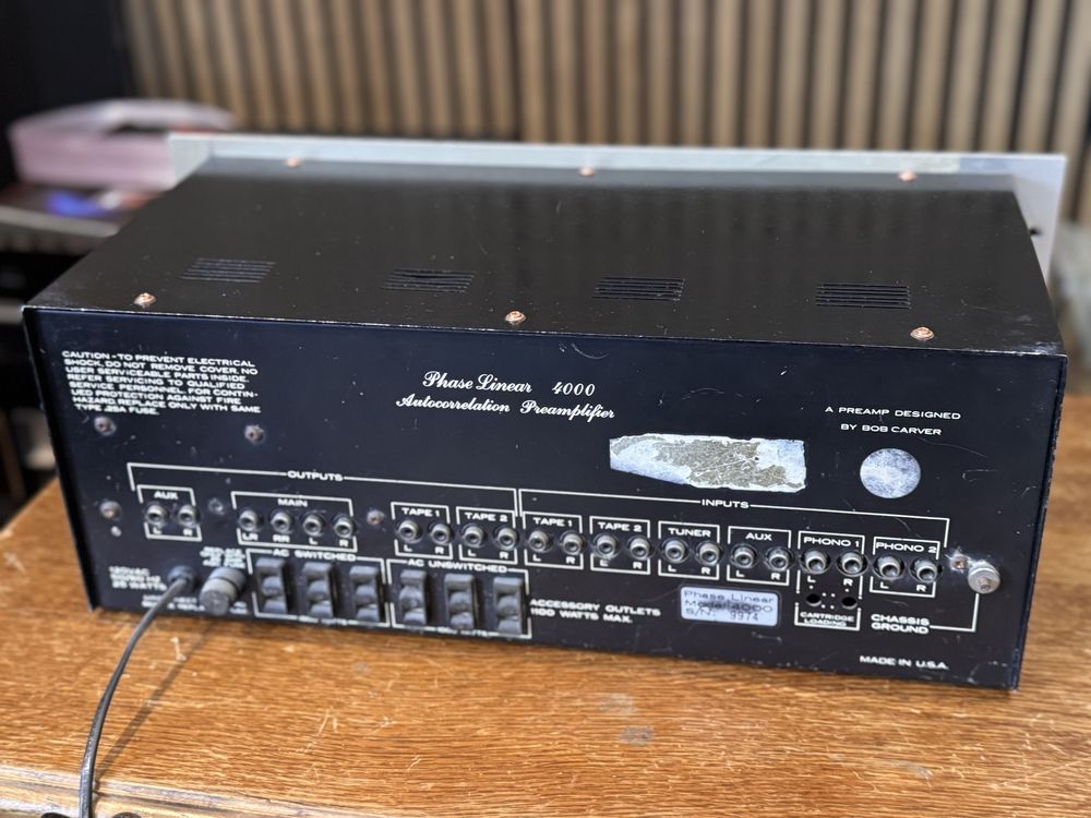 Phase Linear 400 przedwzmacniac USA profesjonalny audio z historia