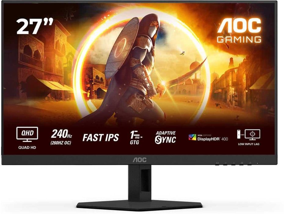 Monitor gaming AOC G4 Q27G4ZR - IPS W-LED 27" QHD 16:9 240Hz/260Hz