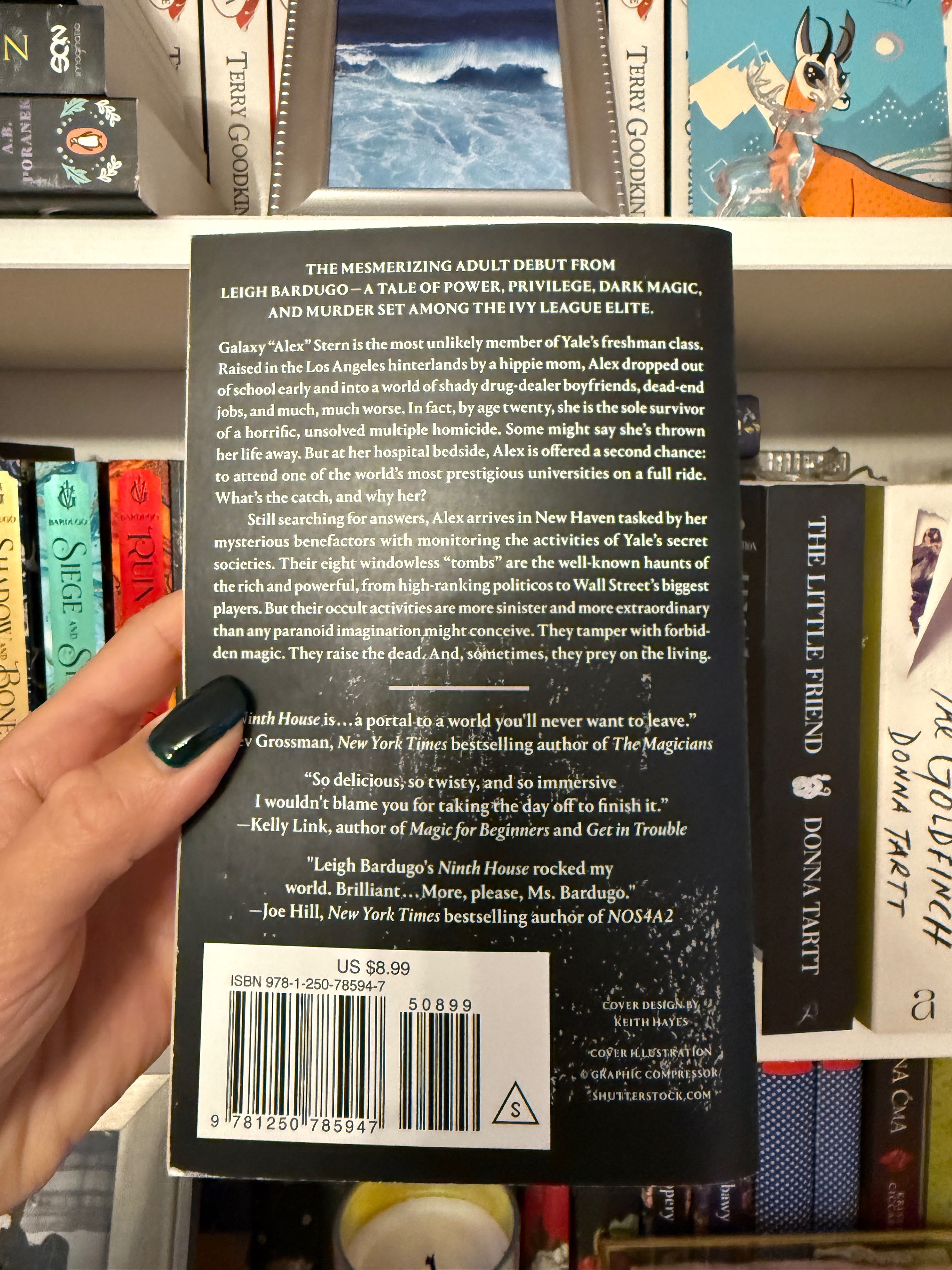 Ninth house Leigh Bardugo książka po angielsku, wydanie kieszonkowe
