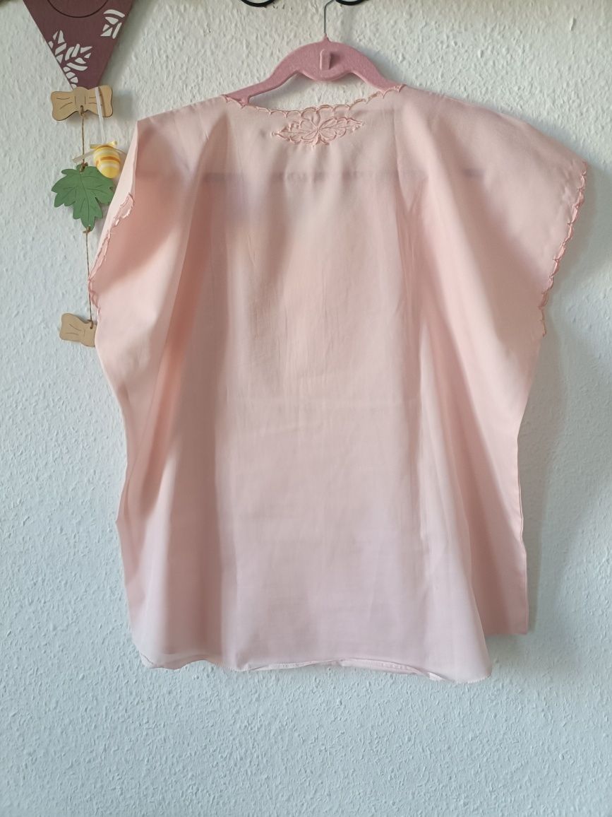 Śliczna haftowana bluzka #lato plus size rozm. 46
