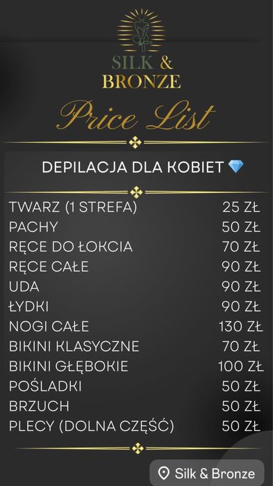 Depilacja damska i męska + Opalanie natryskowe-Żyrardów