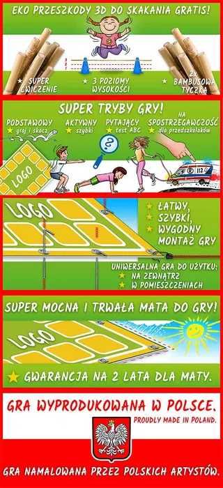 GRA WĄŻ liczbowy XXL dla DZIECI do nauki matematyki