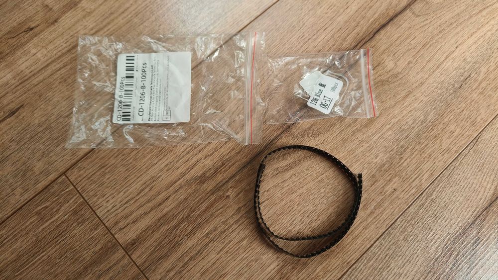 LED SMD 1206 niebieskie 100szt