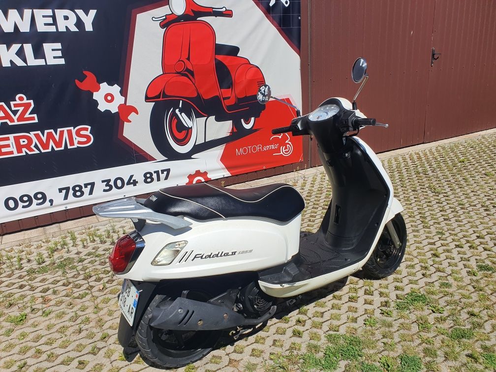 Skuter SYM FIDDLE II 125s w bardzo dobrym stanie TRANSPORT RATY