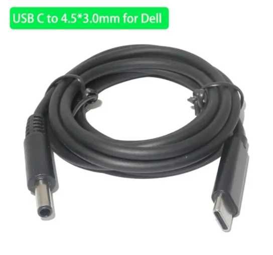 Кабель для живлення ноутбука від TypeC павербанки