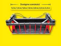 Łyżko-Krokodyl - 1,2 / 1,4 / 1,6 / 1,8 / 2,0 / 2,2 / 2,4 m - DOSTAWA !