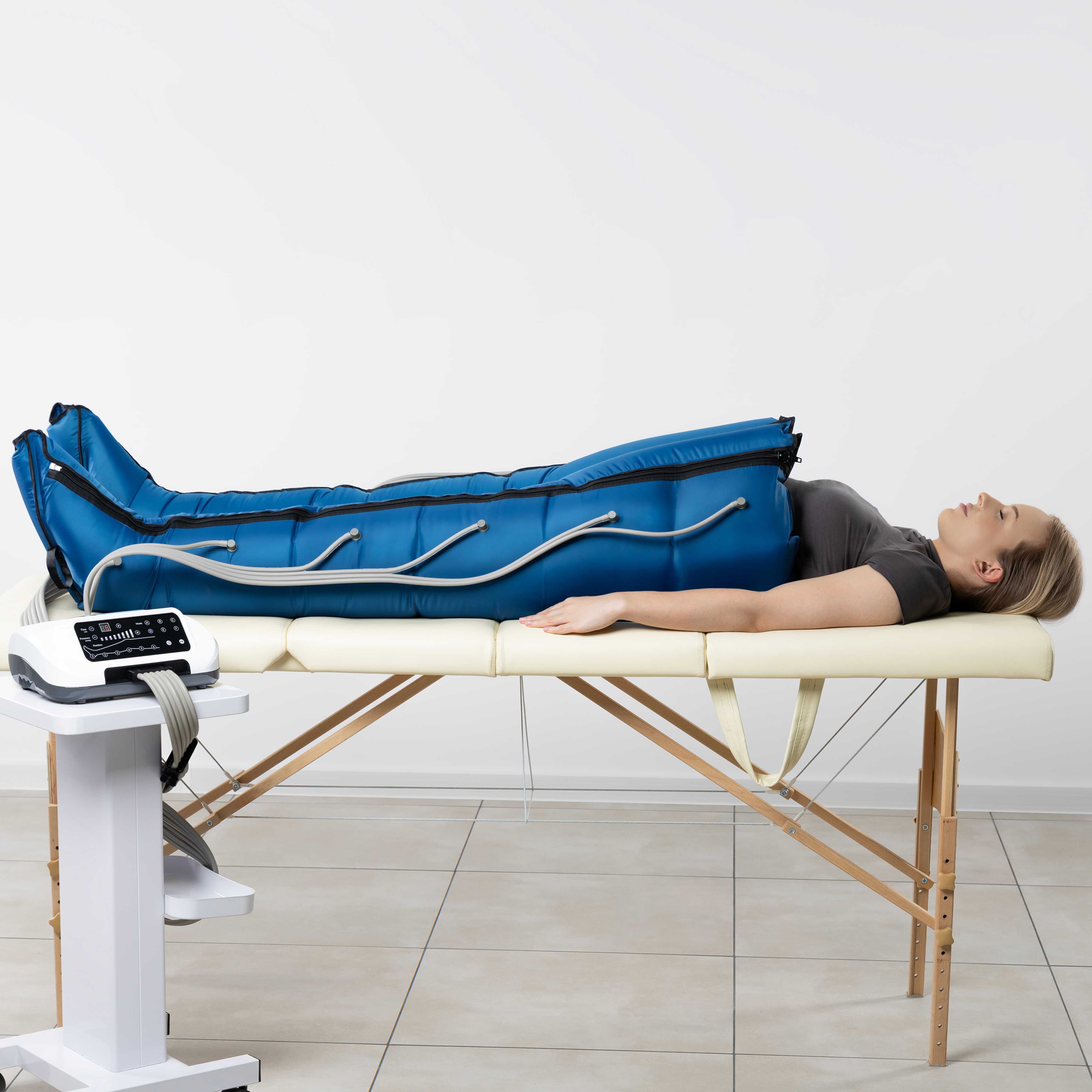 Pressmatic 6000D drenaż limfatyczny presoterapia 2 mankiety gratis