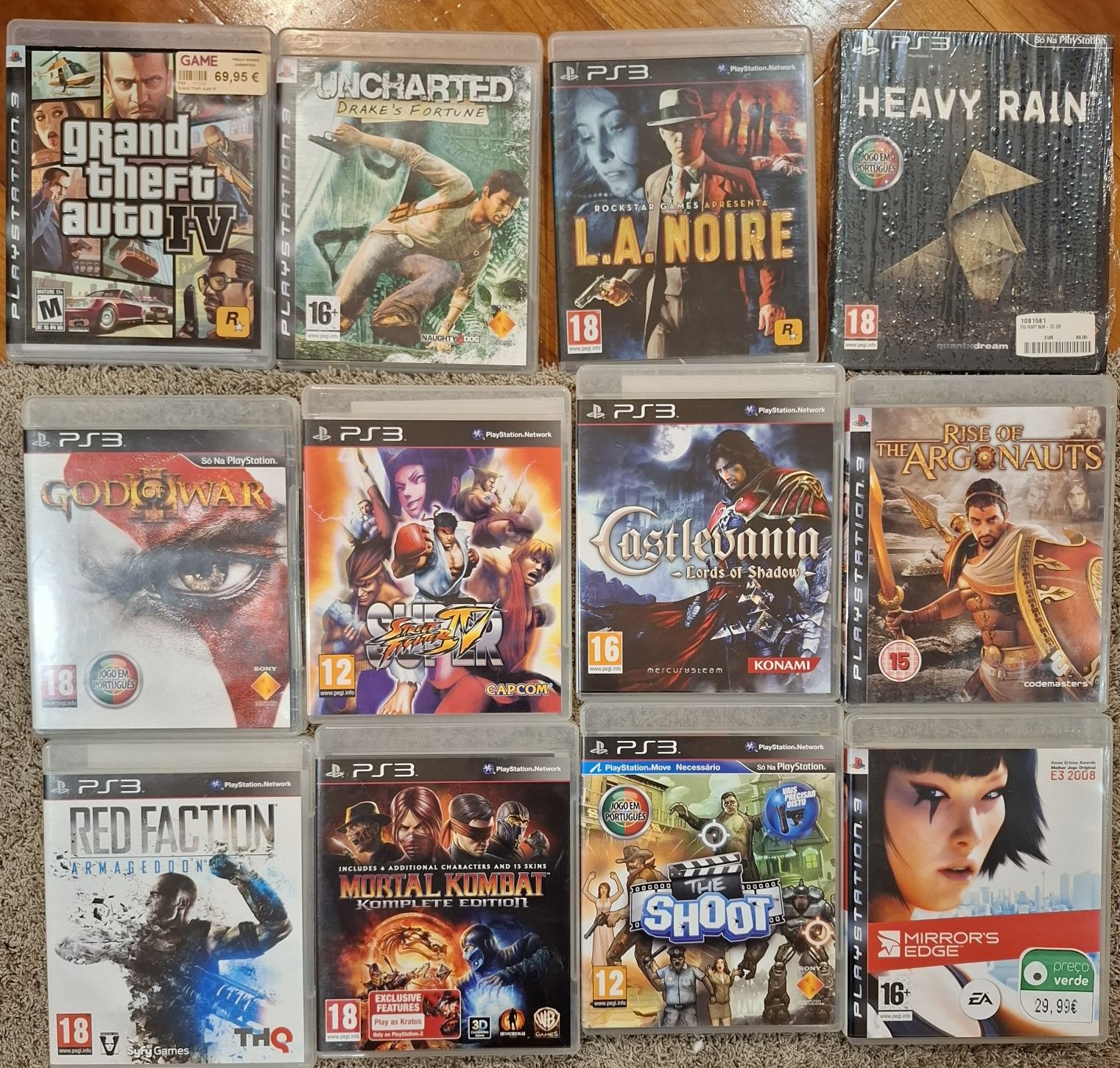 Jogos PS3, desconto para quantidade