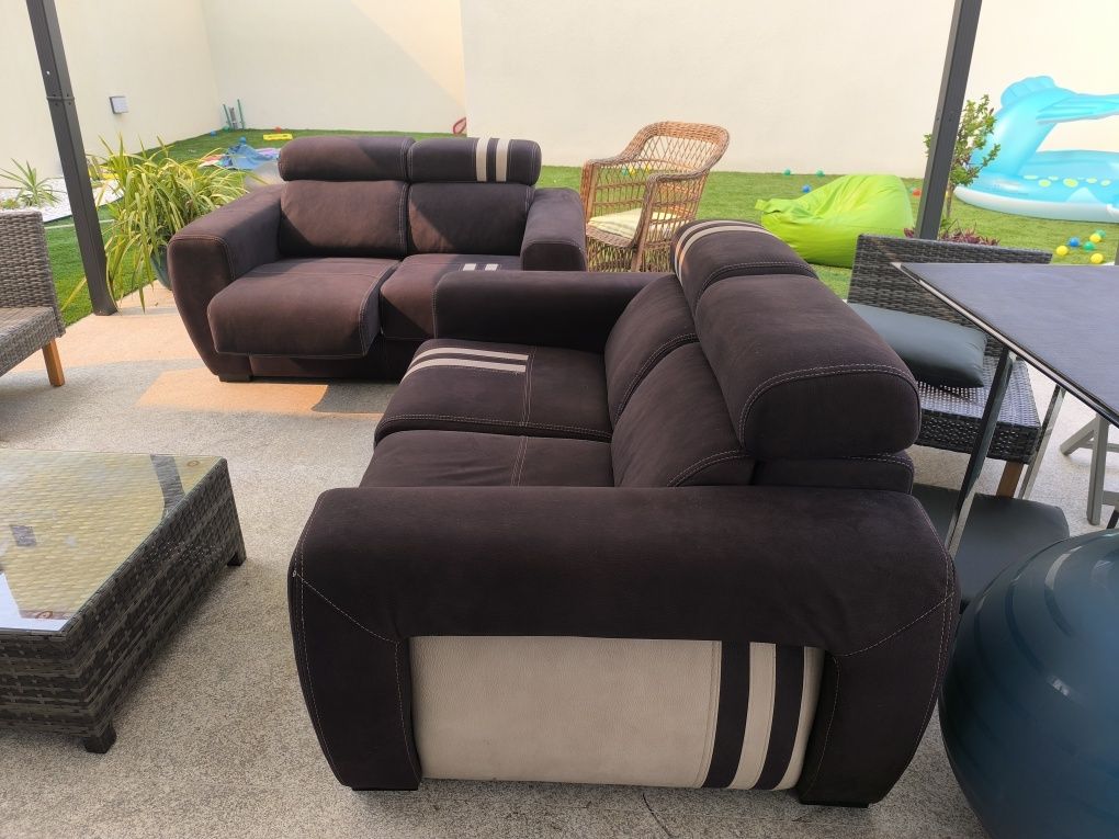 sofa como novo.vendo para desocupar 2 unidades de 2 lugares cada